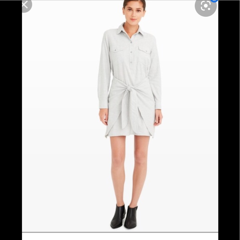 Club Monaco NWT flannel shirt dress.